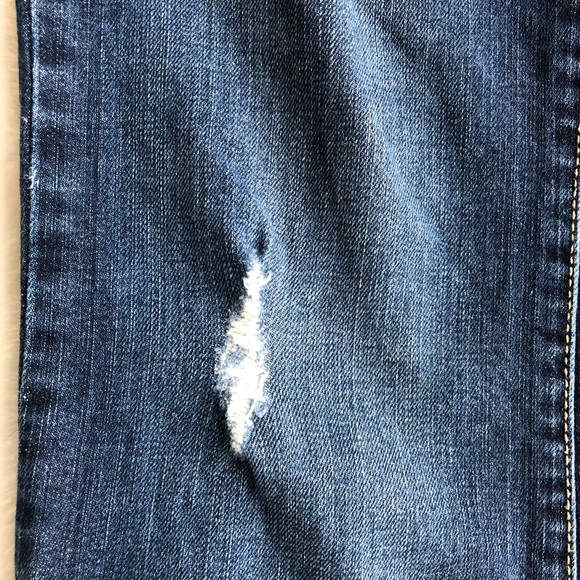 Distressed Bootcut Jeans - Picture 10 of 10
